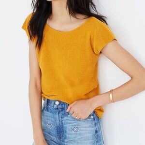 Madewell Marin Sweater Tee in Hayfield
